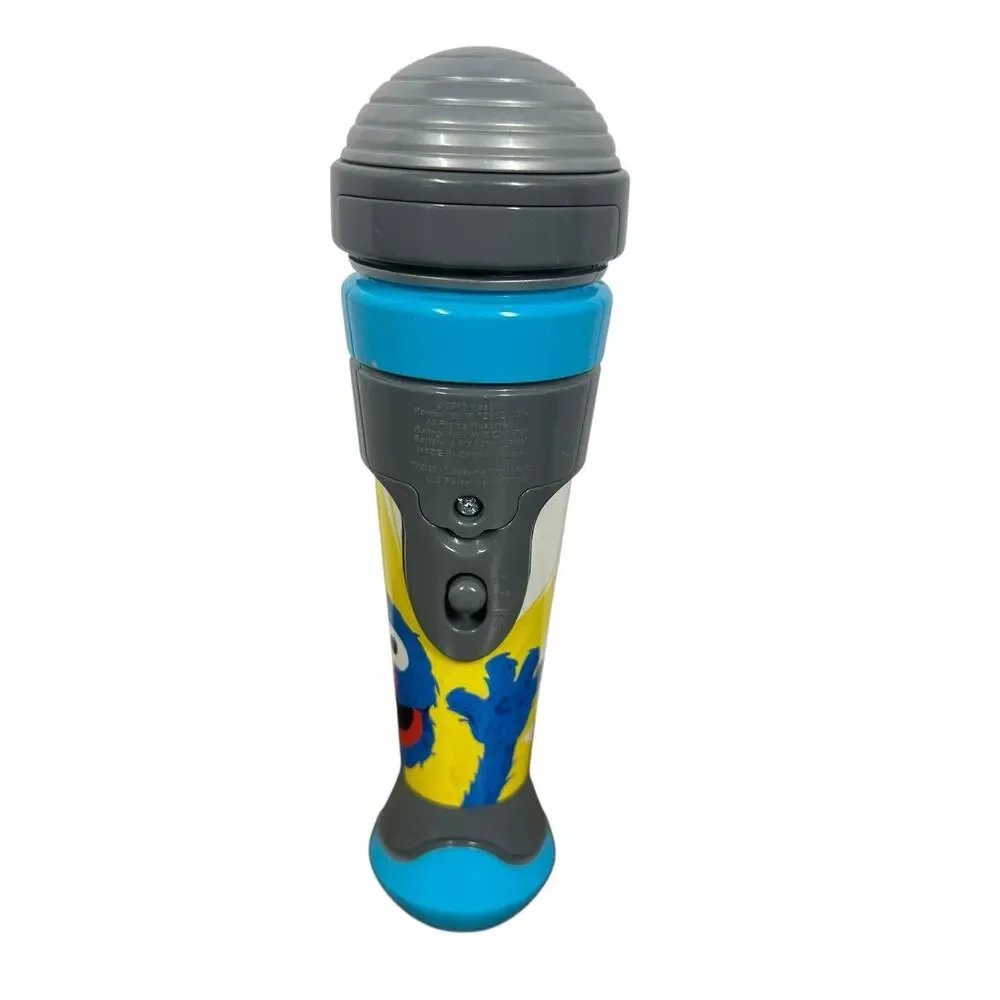 Sesame Street Let's Rock Grover Musical Talking Microphone Playskool Hasbro Toy